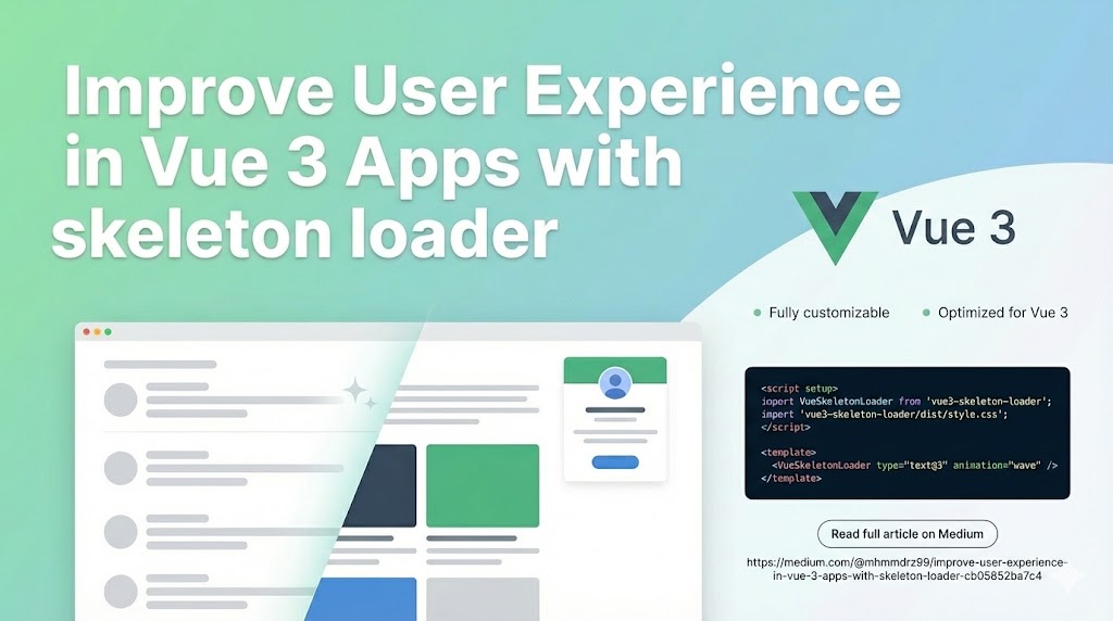 Improve User Experience in Vue 3 Apps with Skeleton Loader